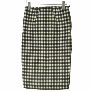 ヌメロヴェントゥーノ(N°21)の【N°21】CHECKED PENCIL SKIRT チェック ペンシルスカート(ひざ丈スカート)