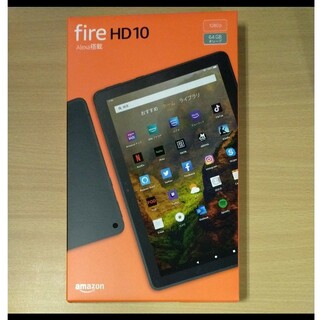 アマゾン(Amazon)の【新品未開封】Amazon fire HD10 64GB タブレット オリーブ(タブレット)