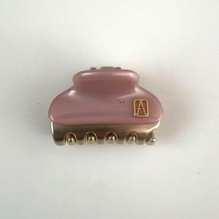 アレクサンドルドゥパリ(Alexandre de Paris)のアレクサンドルドゥパリ　ミニクリップ　ピンク(バレッタ/ヘアクリップ)