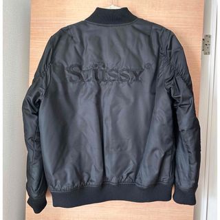 STUSSY - STUSSY NY CHAPTER SATIN JACKET ジャケット Mの通販 by