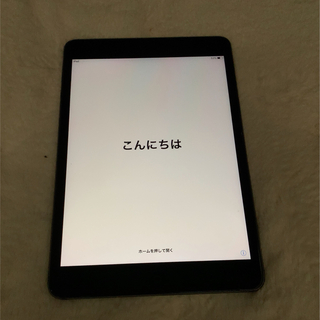 アイパッド(iPad)のiPad mini2 グレー オールリセット済(タブレット)