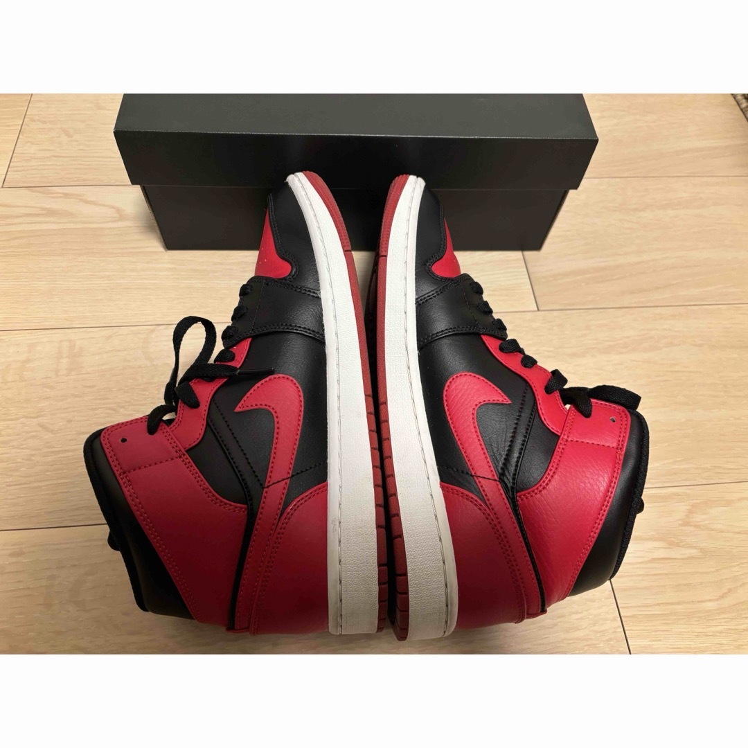 Jordan Brand（NIKE）(ジョーダン)のNike Air Jordan 1 Mid "Bred" 27cm メンズの靴/シューズ(スニーカー)の商品写真