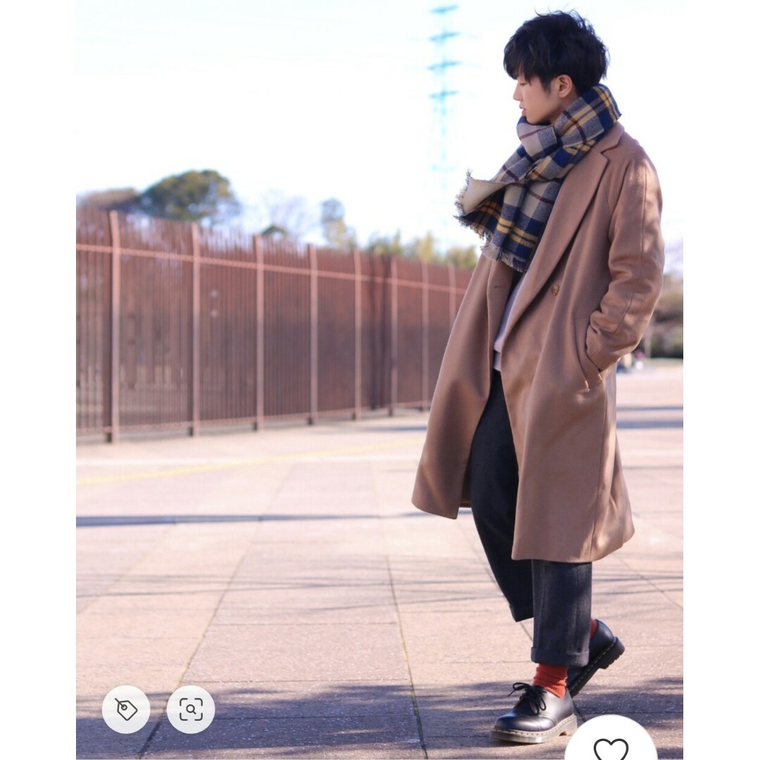 UNIQLO - UNIQLO ユニクロ ウールブレンドラップコート ピンク UNIQLO - UNIQLO ユニクロ ウールブレンドラップコート ピンク