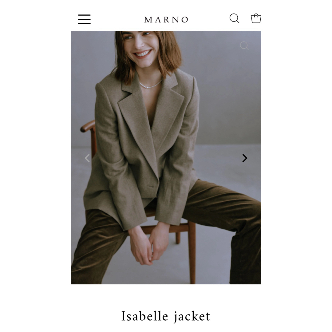 marno Isabelle jacket beige