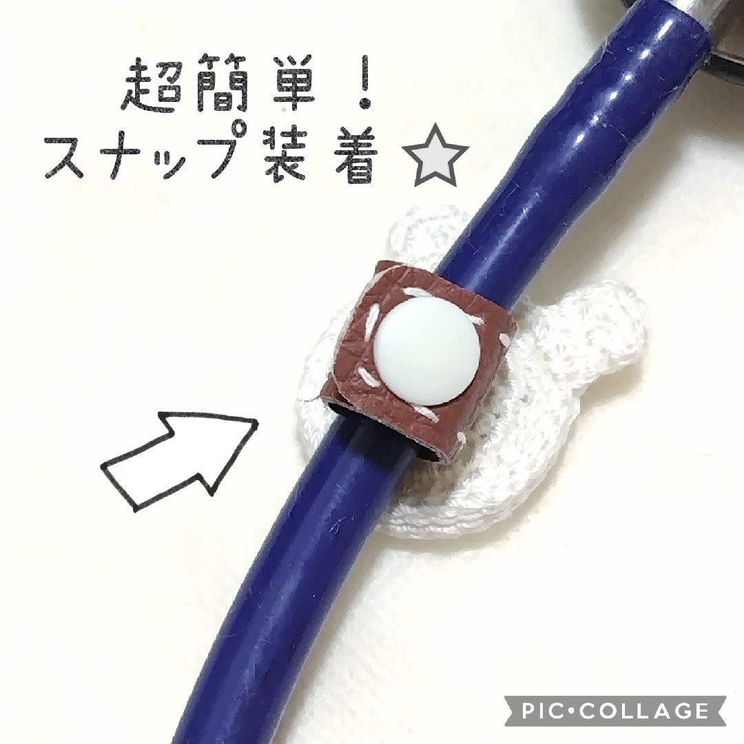 No.1252 ⦅なつぼん様⦆聴診器タグ ストラップ キーホルダー アクセサリー レディースのファッション小物(キーホルダー)の商品写真