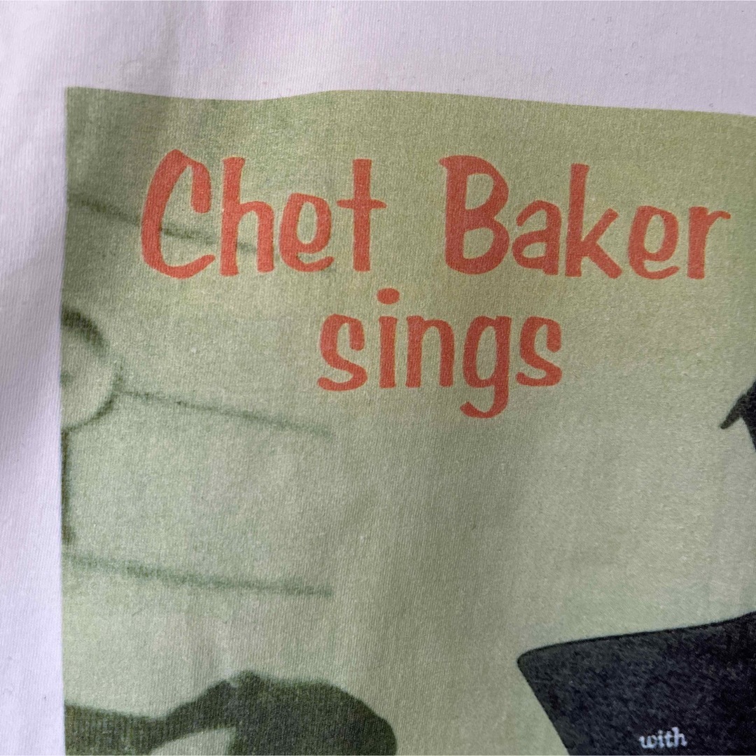 GILDAN(ギルタン)のChet Baker /Sings /XLサイズ/ホワイト メンズのトップス(Tシャツ/カットソー(半袖/袖なし))の商品写真