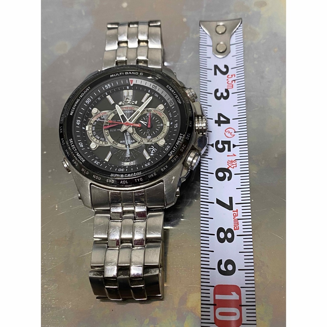 EDIFICE(エディフィス)のCASIO EDIFICE 電波ソーラークロノグラフ EQW-M710DB-1A メンズの時計(腕時計(アナログ))の商品写真