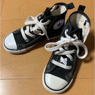 ALL STAR（CONVERSE） - 【キッズ】コンバース オールスター ハイカット 黒17cm