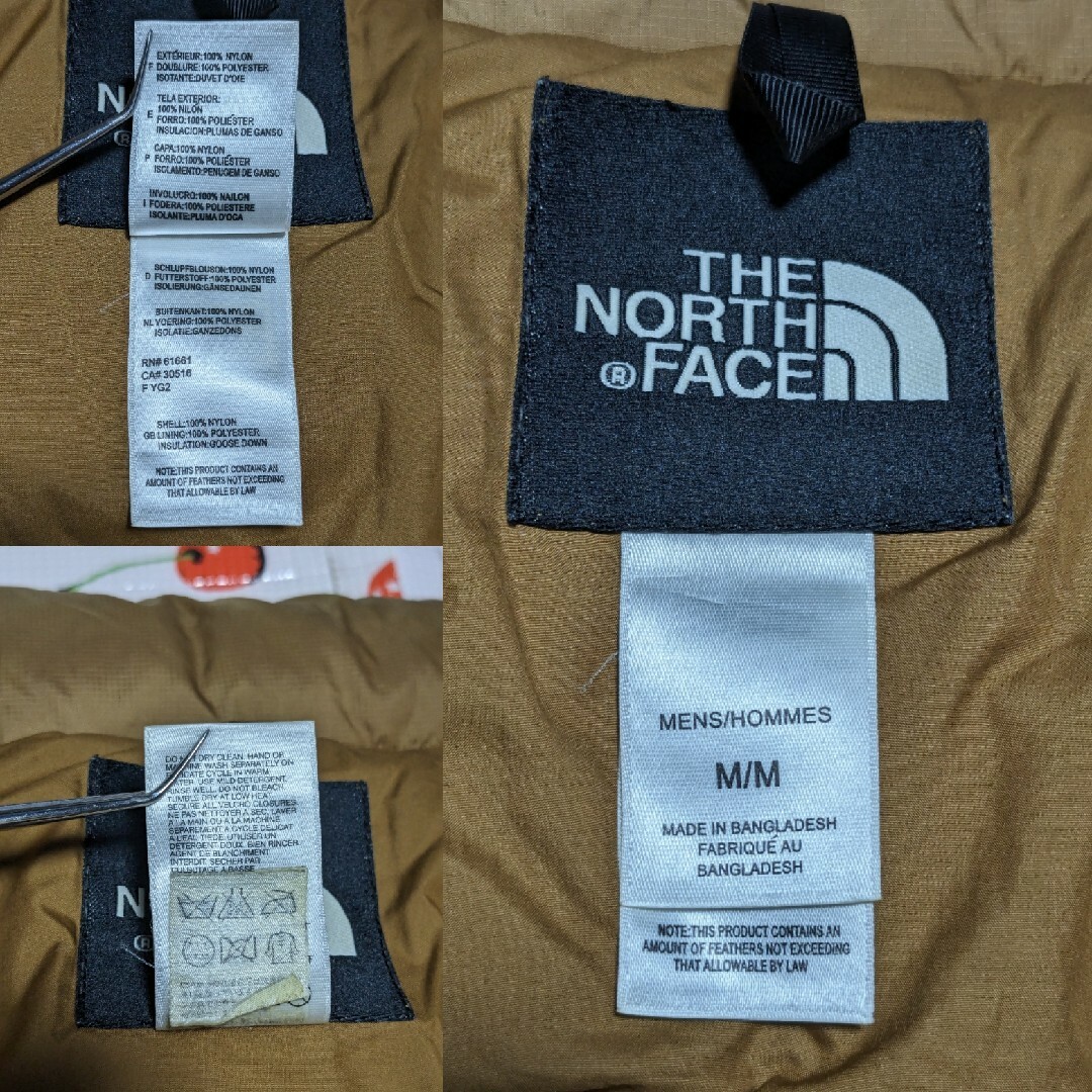 THE NORTH FACE(ザノースフェイス)の■入手困難品 大人気 ノースフェイス ダウンベスト センターロゴ メンズ M メンズのジャケット/アウター(ダウンベスト)の商品写真