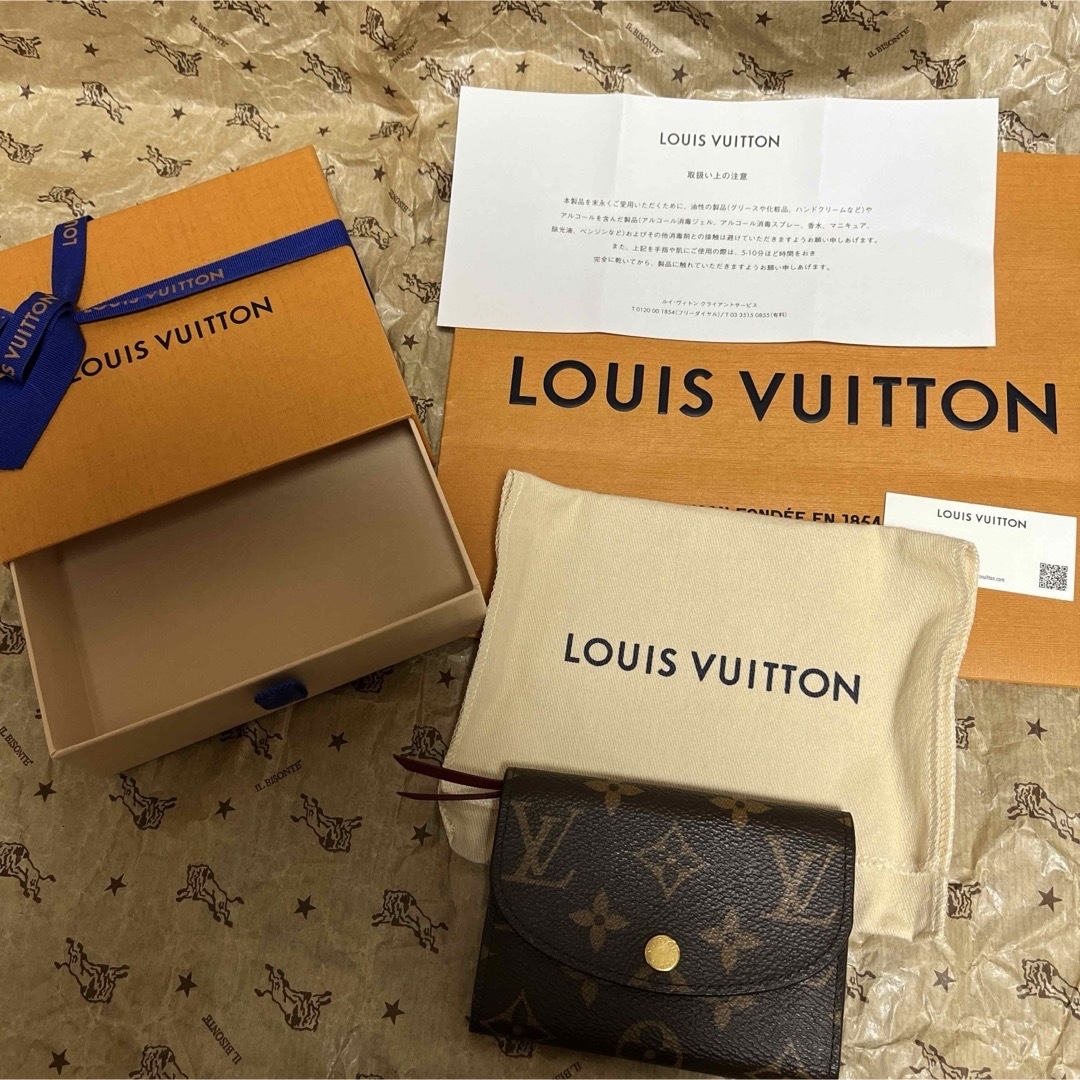 LOUIS VUITTON(ルイヴィトン)のルイヴィトンポルトモネ・ロザリ　新品２０２３年 レディースのファッション小物(コインケース)の商品写真