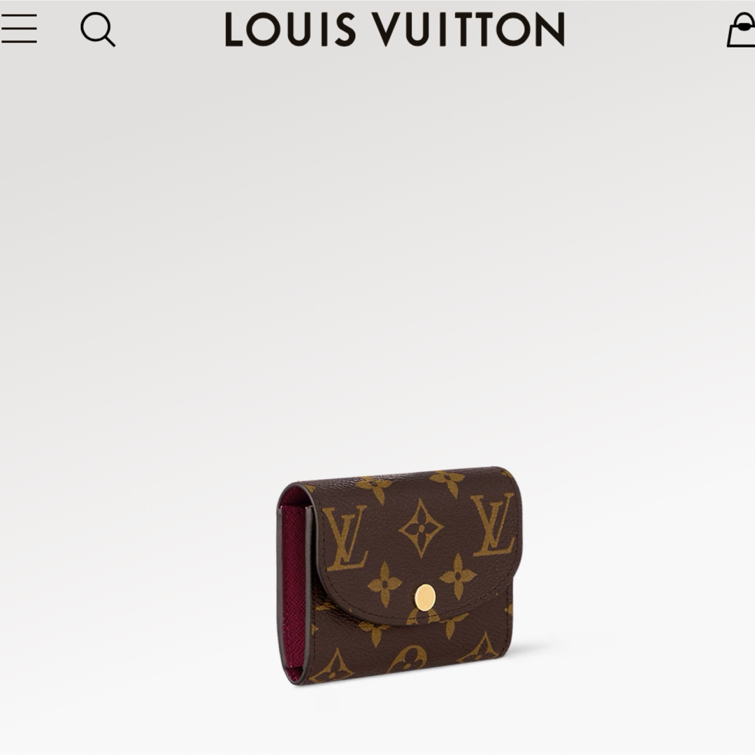 LOUIS VUITTON(ルイヴィトン)のルイヴィトンポルトモネ・ロザリ　新品２０２３年 レディースのファッション小物(コインケース)の商品写真