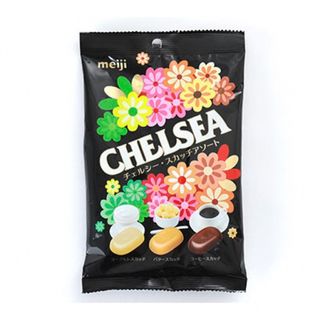 メイジ(明治)のチェルシー スカッチアソート 明治 キャンディ 飴 ヨーグルト バター コーヒー(菓子/デザート)