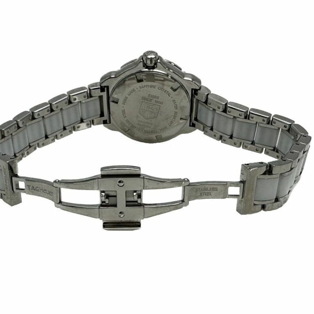 TAG Heuer(タグホイヤー)のタグホイヤー/Tag Heuer/レディース時計/フォーミュラー1/ピンクサファイア0.49/SS×セラミック/白/WAH1319.BA0868【LW381】 レディースのファッション小物(腕時計)の商品写真