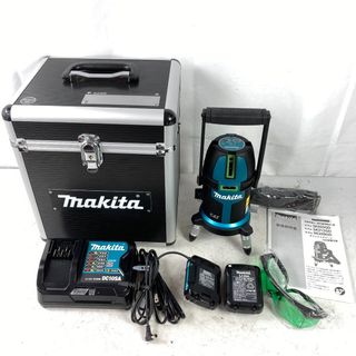 マキタ(Makita)の＊＊MAKITA マキタ 10.8V 充電式屋内・屋外グリーンレーザー墨出し器 バッテリ1個・充電器・ケース付 SK312GD ブルー(その他)