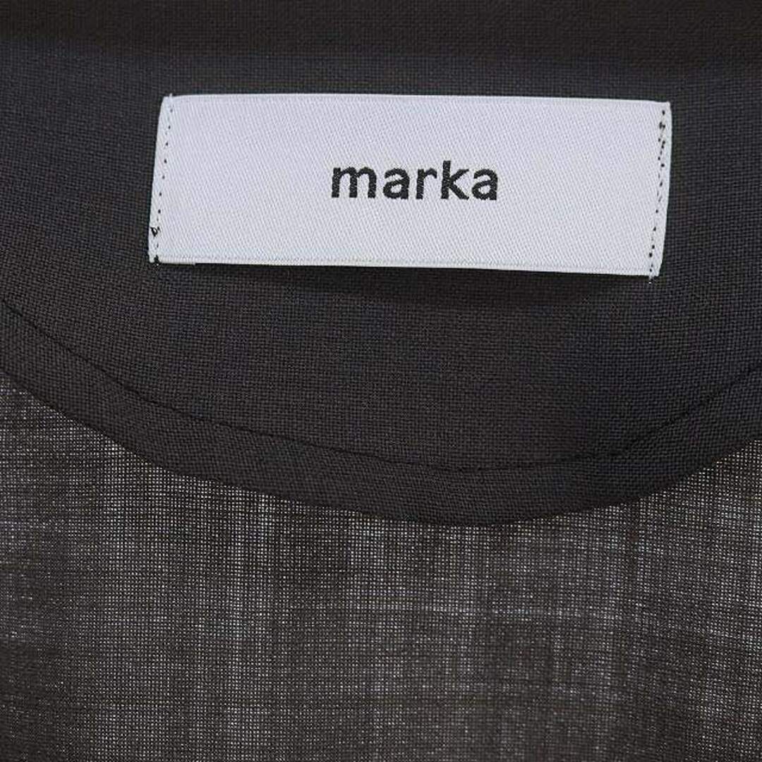 marka(マーカ)のマーカ LAPELLESS SHIRT JACKET ノーカラー ジャケット メンズのジャケット/アウター(その他)の商品写真