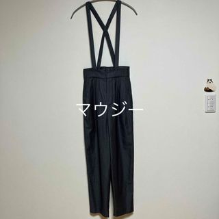 マウジー(moussy)のマウジー　M位　グレー(サロペット/オーバーオール)