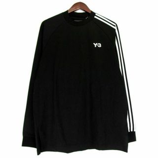 ワイスリー(Y-3)のワイスリー Y-3 ■ 【 H44800-APPS23 3S LS TEE 】 3ライン カットソー　31924(Tシャツ/カットソー(七分/長袖))