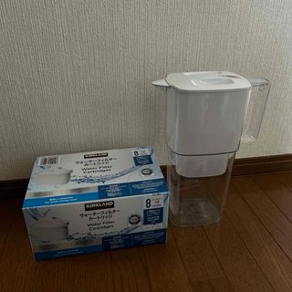 コストコ - ブリタポット型浄水器＋KIRKLANDウォーターフィルターカートリッジ6個セット