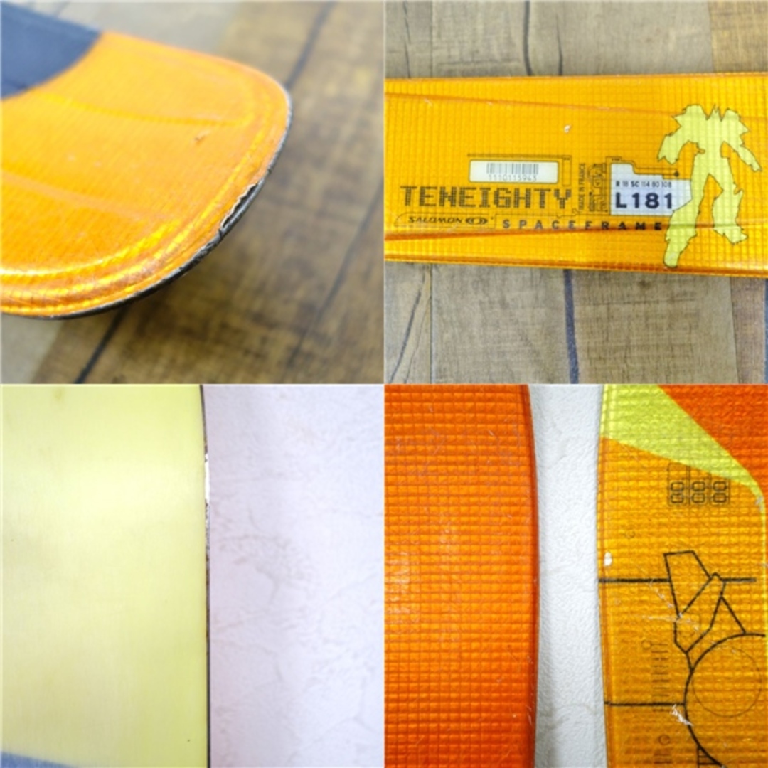 サロモン SALOMON TENEIGHTY 181cm センター80mm ビンディング サロモン SALOMON TENEIGHTY 181cm センター80mm ビンディング