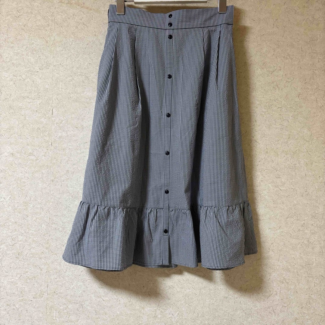 TOCCA(トッカ)の【洗える！】ＧＩＮＧＨＡＭ　スカート レディースのスカート(ひざ丈スカート)の商品写真