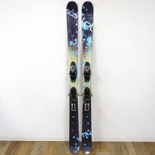 サロモン SALOMON Teneighty Scarlet 174cm センター95mm ビンディング 12Ti スキー ゲレンデ アウトドア(板)