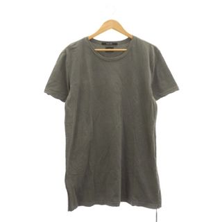 スビ(ksubi)のスビ Ksubi 半袖Tシャツ カットソー 無地 コットン M チャコールグレー(Tシャツ/カットソー(半袖/袖なし))