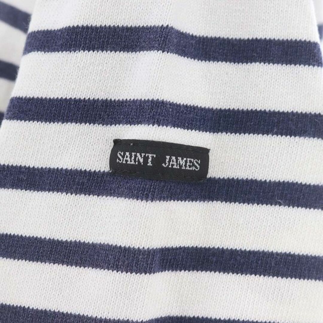 SAINT JAMES(セントジェームス)のセントジェームス バスクシャツ カットソー 長袖 ボーダー ボートネック レディースのトップス(カットソー(長袖/七分))の商品写真