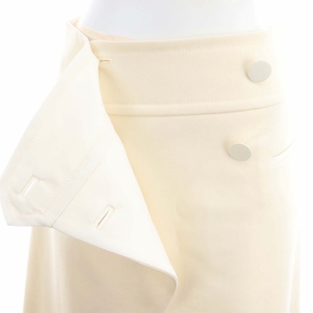 ADORE(アドーア)のアドーア 台形ラップスカート ロング ミモレ フレア ウール混 レディースのスカート(ロングスカート)の商品写真