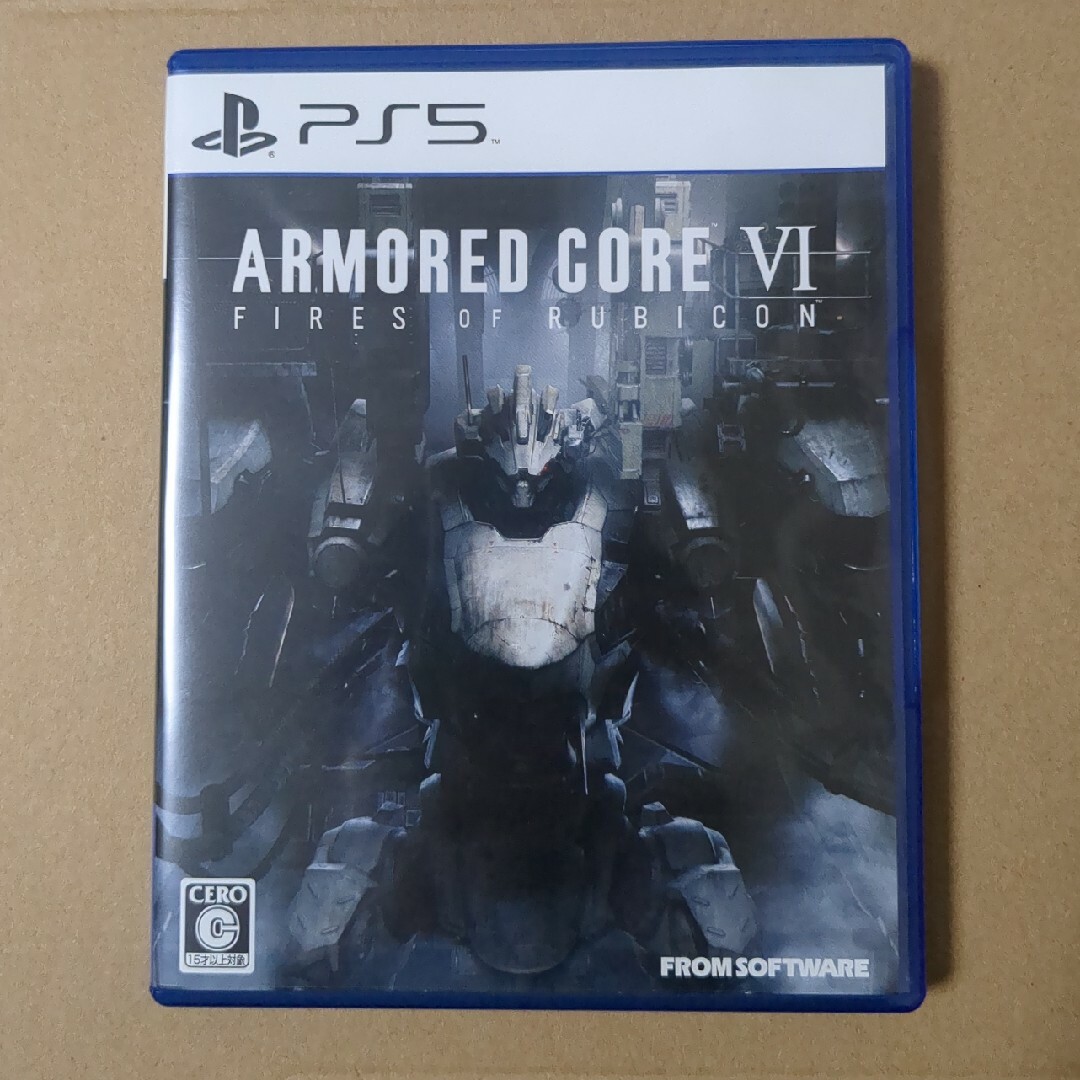 PlayStation(プレイステーション)のARMORED CORE VI FIRES OF RUBICON（アーマード・コ エンタメ/ホビーのゲームソフト/ゲーム機本体(家庭用ゲームソフト)の商品写真