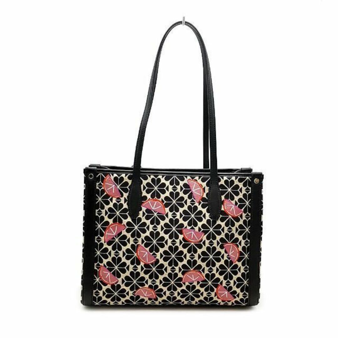 kate spade new york(ケイトスペードニューヨーク)の超美品 ケイトスペード トートバッグ フラワージャカード 03-22112705 レディースのバッグ(トートバッグ)の商品写真