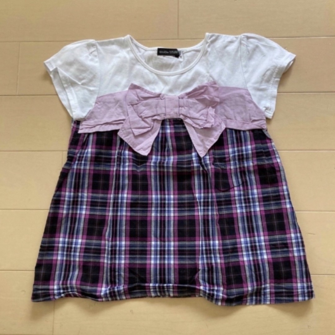 BeBe(ベベ)のBeBe ベベ　Tシャツ　130 キッズ/ベビー/マタニティのキッズ服女の子用(90cm~)(Tシャツ/カットソー)の商品写真