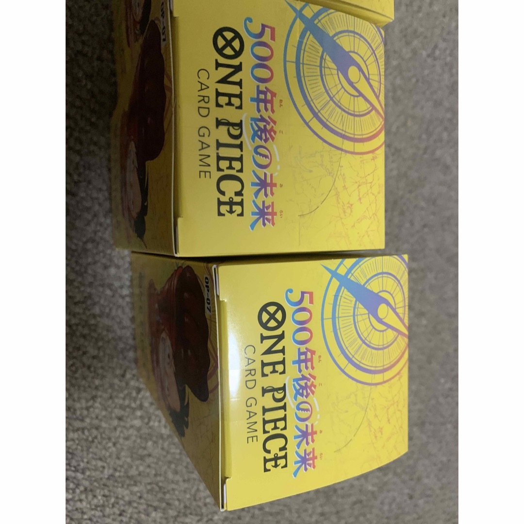 ONE PIECE(ワンピース)のバンダイ ワンピースカードゲーム 500年後の未来 OP-07 5box エンタメ/ホビーのトレーディングカード(Box/デッキ/パック)の商品写真
