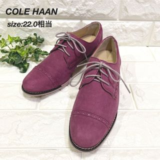 コールハーン(Cole Haan)のCOLE HAAN コール ハーン スエードシューズ レースアップシューズ 22(スニーカー)