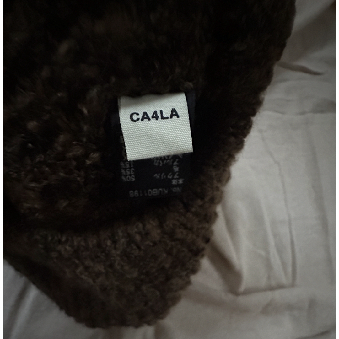 CA4LA(カシラ)のCA4LA アルパカベレー帽 レディースの帽子(ハンチング/ベレー帽)の商品写真