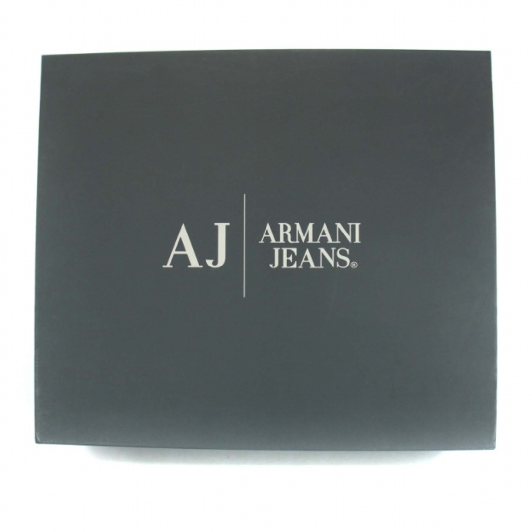 ARMANI JEANS(アルマーニジーンズ)のアルマーニ ジーンズ サンダル ウェッジソール レザー 23㎝ 緑 黒 レディースの靴/シューズ(サンダル)の商品写真