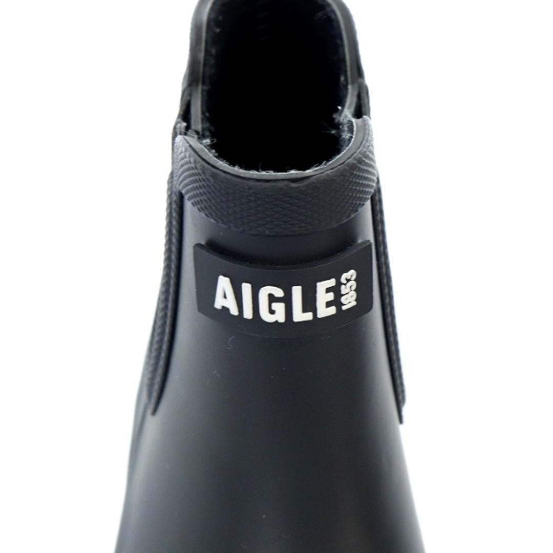 AIGLE(エーグル)のエーグル カーヴィル2 レインブーツ ショートブーツ 24cm 黒 レディースの靴/シューズ(レインブーツ/長靴)の商品写真