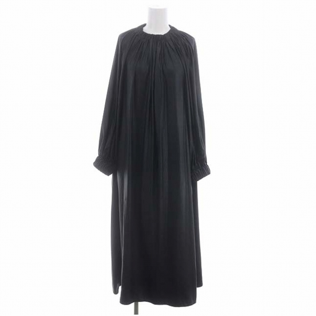 TODAYFUL(トゥデイフル)のトゥデイフル Neck Gather Dress ドレス ワンピース ロング レディースのワンピース(ロングワンピース/マキシワンピース)の商品写真