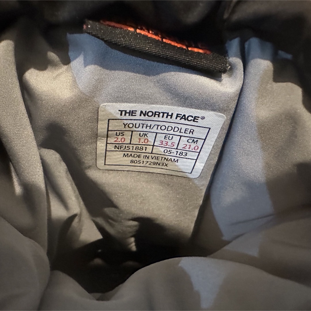 THE NORTH FACE(ザノースフェイス)のTHE NORTH FACE キッズブーツ【4/14掲載終了】 キッズ/ベビー/マタニティのキッズ靴/シューズ(15cm~)(ブーツ)の商品写真