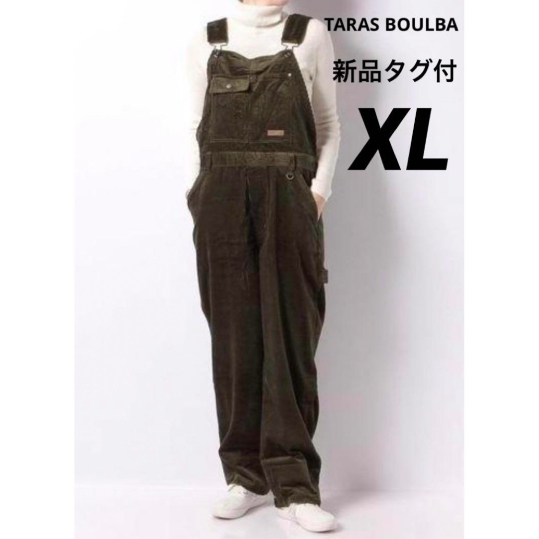 タラスブルバ レディース コーデュロイオーバーオール XLサイズ レディースのパンツ(サロペット/オーバーオール)の商品写真