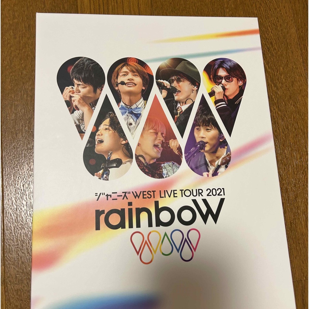 ジャニーズWEST(ジャニーズウエスト)のジャニーズWEST WEST. rainboW Blu-ray 初回盤 エンタメ/ホビーのDVD/ブルーレイ(アイドル)の商品写真