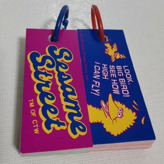 セサミストリート(SESAME STREET)の【送料込み】セサミストリート　単語帳　2冊(ノート/メモ帳/ふせん)