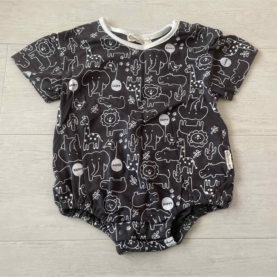 babyGAP(ベビーギャップ)のギャップ　GAP ベビーパンツ　短パン　半袖ロンパース　70 6-12M キッズ/ベビー/マタニティのベビー服(~85cm)(パンツ)の商品写真