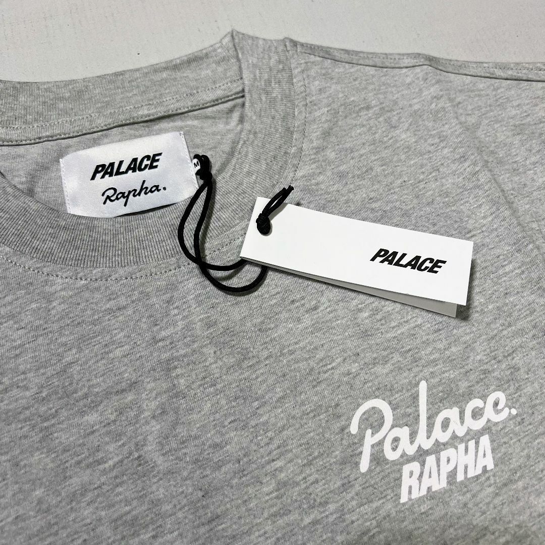 PALACE(パレス)の新品 ラファ パレス EF エデュケーション LS Tシャツ Mサイズ グレー スポーツ/アウトドアの自転車(ウエア)の商品写真