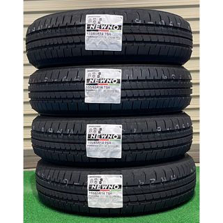 ブリヂストン(BRIDGESTONE)の2024年製 ブリヂストン  NEWNO 155/65R14 新品 4本セット(タイヤ)