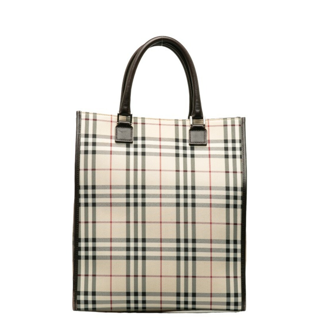 BURBERRY(バーバリー)のバーバリー ノバチェック ハンドバッグ トートバッグ キャンバス レディース BURBERRY 【1-0127774】 レディースのバッグ(ハンドバッグ)の商品写真