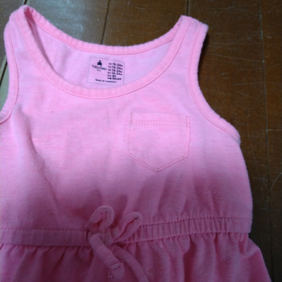 babyGAP(ベビーギャップ)のワンピース　90　 babyGap Gap 80 キッズ/ベビー/マタニティのキッズ服女の子用(90cm~)(ワンピース)の商品写真