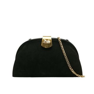 セリーヌ(celine)のセリーヌ チェーン ショルダーバッグ スウェード レディース CELINE 【1-0139436】(ショルダーバッグ)