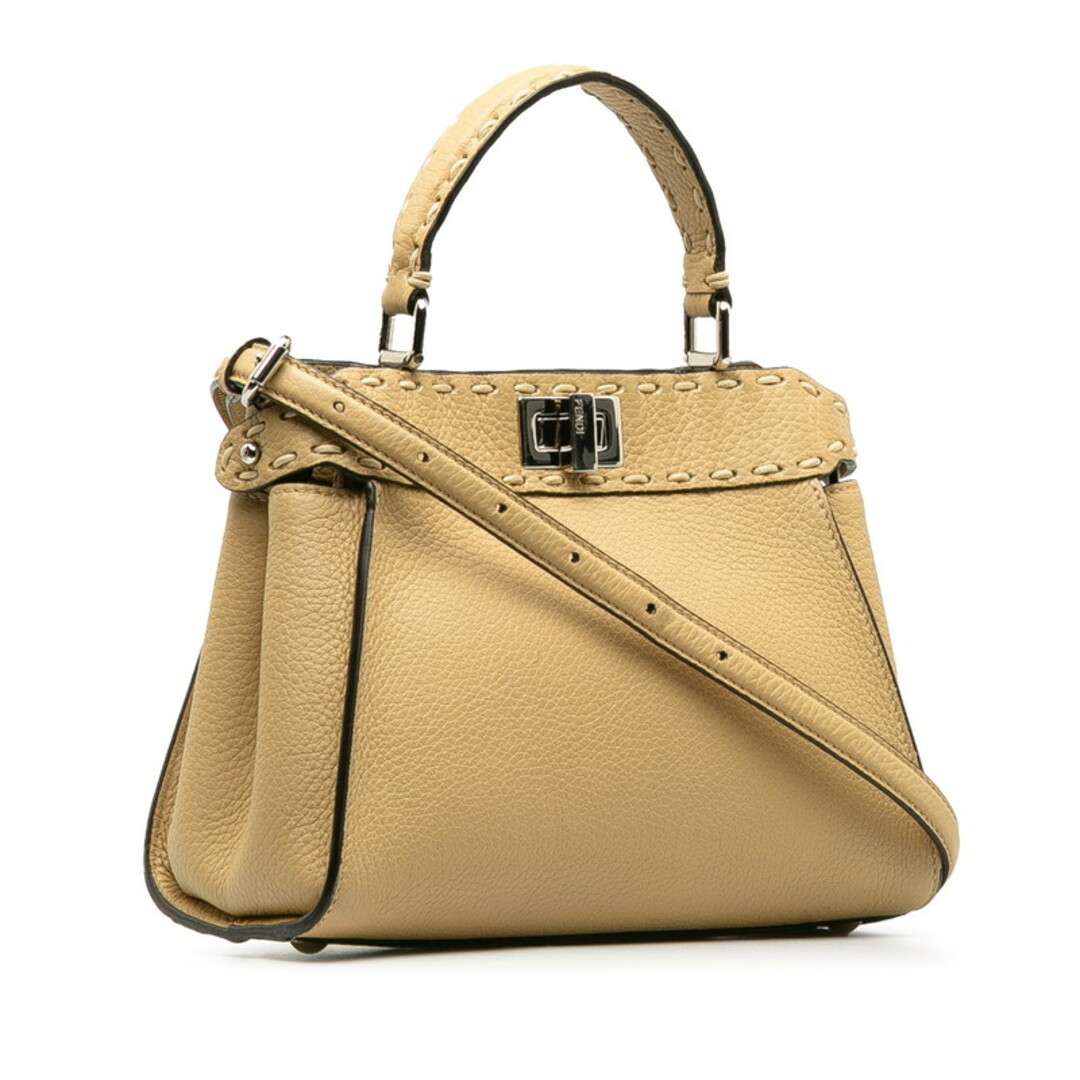 FENDI - フェンディ セレリア ピーカブー ミニ ハンドバッグ FENDI - フェンディ セレリア ピーカブー ミニ ハンドバッグ