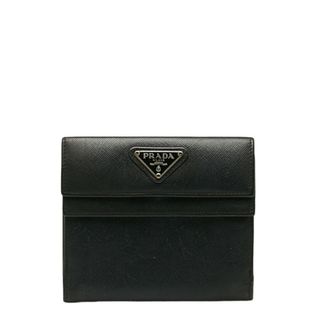 プラダ(PRADA)のプラダ サフィアーノ 二つ折り財布 レザー レディース PRADA 【1-0141120】(財布)