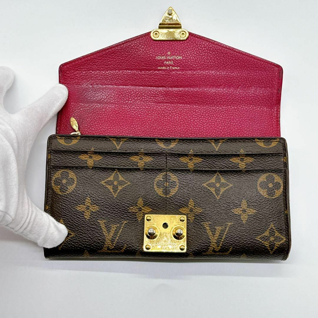 LOUIS VUITTON(ルイヴィトン)のルイヴィトン M58413 モノグラム ポルトフォイユ パラス 長財布 お買い得 レディースのファッション小物(財布)の商品写真